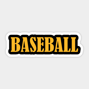 Baseball Shirt Sticker